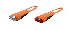 Přední a zadní silikonové světlo KTM USB